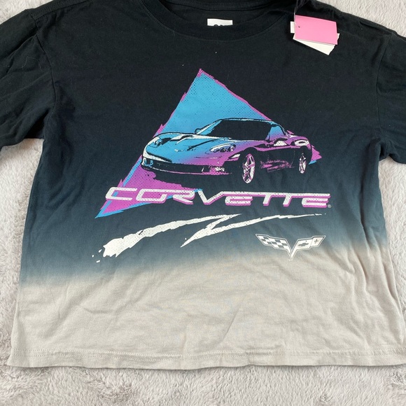 (5/$25) NEW Target GM Cropped Corvette Graphic Lon - Picture 5 of 6